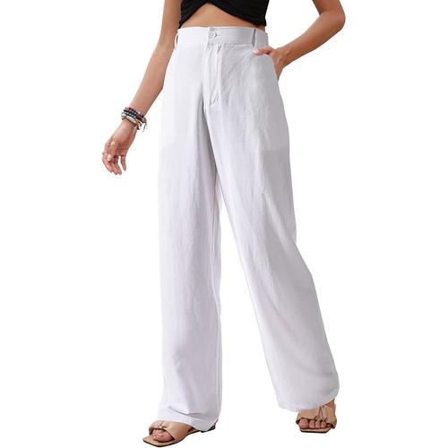 Pantalon fin été femme hot sale